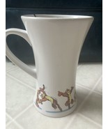 Disney Winnie the Pooh Jumping Tigger Tall Latte Coffee Mug Cup 16oz Hou... - $25.23