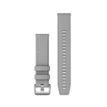 Garmin Quick Release Band, 20mm, Gray with Stainless Steel Hardware - £42.95 GBP