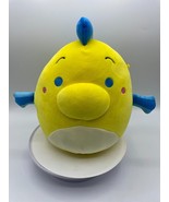 Flounder Squishmallow 10&quot; Authentic Disney Little Mermaid Plush Stuffed Toy - $7.59