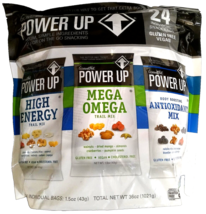 Power Up Trail Mix Variety Pack 24 Ct 36 Oz (1021 g) by GourmetNut  EXP ... - $26.36