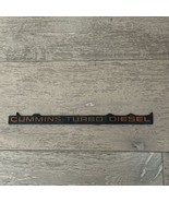 1994-2002 Dodge Ram 2500 Cummins Turbo Diesel Emblem Badge Decal No Peg ... - €8,64 EUR
