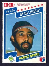 Chicago White Sox Harold Baines 1987 M&amp;M #8 nr mt  ! - £0.77 GBP