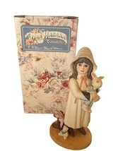 Jan Hagara signed figurine vtg limited edition porcelain doll box Brooke Bunny - £31.10 GBP