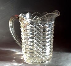 20th Century Clear Depression Glass Footed Pitcher - £78.17 GBP