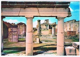 Italy Postcard Pompeii Scavi The Forum - £1.54 GBP