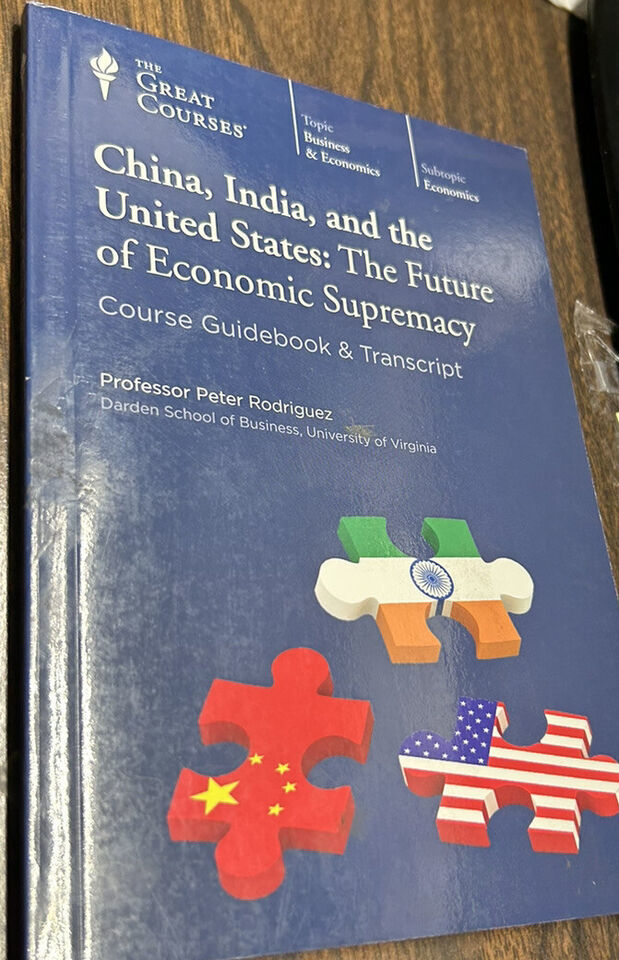 Primary image for China, India, and the US:The Future of Economic Supremacy~Gr Courses-Guide Book