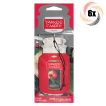 6x Packs Yankee Candle Jar Car Hanging Air Freshener | Macintosh Scent - £17.81 GBP