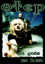 Otep Poster Flag No Gods No Laws - $19.99