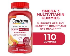 Centrum Multigummies Adult Gummy Vitamins, Multivitamin Supplements, Assorted Fr - £36.76 GBP