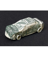 CAR Money Origami Dollar Bill Vehicle Sedan Automobile Auto Cash Sculpto... - $140.00