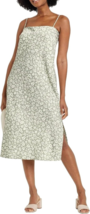 A New Day Apron Slip Dress with Side Splits (Size M/8-10) GREEN FLORAL -... - €16,72 EUR