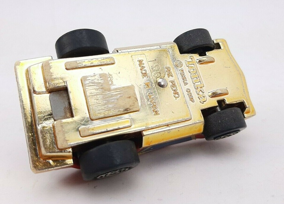Tonka Push Button Friction Race Car Bell #7 Made In Japan Item image 5