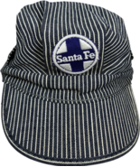 VTG Santa Fe Railroad Engineer Conductor Hat Union Made Texon Visor USA ... - $31.05