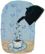 Pouring T: Quilted Art Wall Hanging - $275.00
