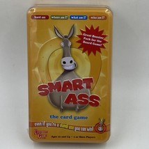 Smart Ass Card Game Collector's Tin University Games 2014 New Sealed GM - $19.95