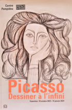 Pablo Picasso - Original Exhibition Poster - Francoise - Centre Pompidou - 2023 - £133.02 GBP