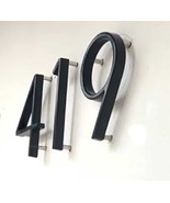 5 Inch Black Metal Numbers For House Address Outside Modern Floating Scr... - $85.29 MXN+