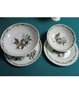 Portmeirion The Holly And The Ivy Bowl And Platter Set Christmas Decor P... - €140,73 EUR