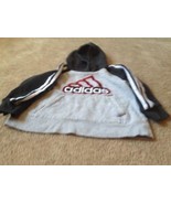 adidas Boys Hoodie Sweatshirt Size 5 - £34.90 GBP