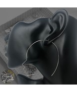 Women Silver Side Face Profile Silhouette Lightweight Wire Hook Earrings... - $16.47 CAD