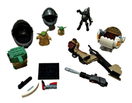 Star Wars Mandalorian Lego LOT Incomplete Variety Pieces The Child Figures, etc - £6.18 GBP