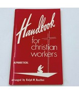 Handbook for Christian Workers Ralph W Rusthoi 1957 Mini Booklet Evangel... - £10.94 GBP