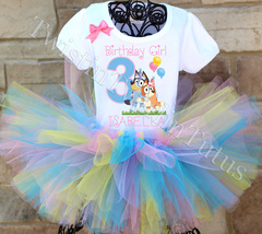 Bluey Birthday Tutu Outfit - £39.50 GBP