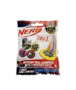 NERF Mystery Disc Launcher Pack with 2 Mystery Discs in each Pack, Ages 5+ - £3.18 GBP