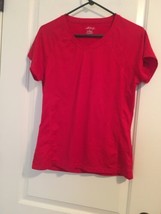 BCG Women&#39;s Red Short Sleeve T-Shirt Activewear Size L - £28.81 GBP
