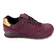 New Balance 574 Lifestyle Molton Maroon Gold Nylon Mens Sneakers ML574MTC - £62.44 GBP