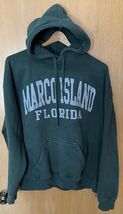 Marco Island Florida Beach Pullover Hoodie Sweatshirt Men’s XL Green Whi... - $14.70