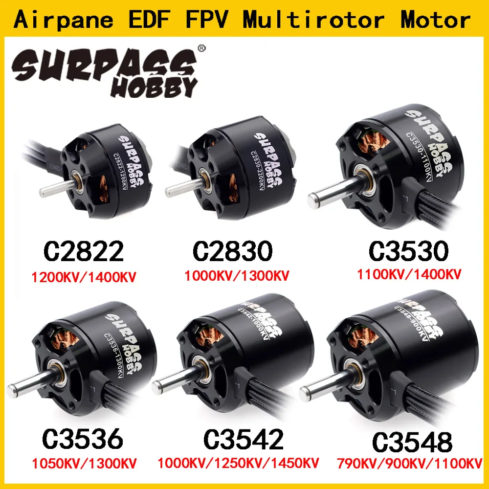 2822 2830 3530 3536 3542 3548 brushless motor for airpane edf fpv multirotor quadcopter thumb200