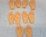 10x Pet Cat Grooming Gloves Creative Mini Finger Hands Kitten Massage Co... - $7.69