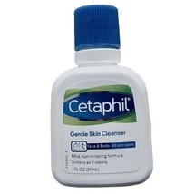 Cetaphil Gentle Skin Cleanser for Dry to Normal Sensitive Skin Glycerin 2oz 59mL - £3.76 GBP