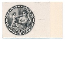 1878 RT2P3 Corning &amp; Tappan Company perfumes &amp; colognes Stamp Plate Proo... - $2,028.23 MXN