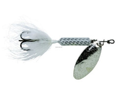 Wordens Rooster Tail Irresistible Spinnerbait Fishing Lure 1/8 oz White ... - £5.92 GBP