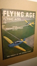 FLYING ACES AUGUST 1945 *NICE COPY* WW2 RAF KAMIKAZI MENS ADVENTURE - £10.93 GBP