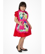 Little Girls Pink Frida Apron One Size Fits Ages 2-10 - £16.48 GBP