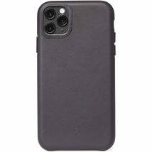 Decoded Back Cover Grain Aniline Leather Protective Case Black for iPhone 11 Pro - £9.12 GBP