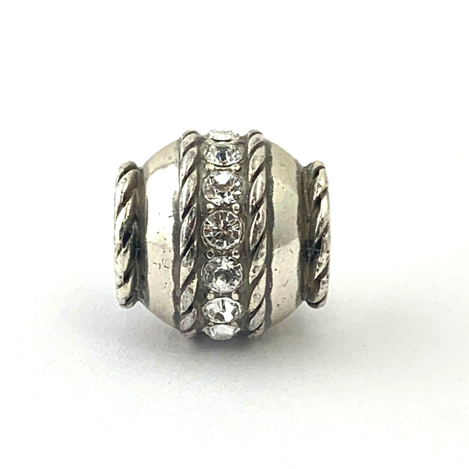 Brighton Celebration Super Bead, J97892, Silver Finish, Crystals, New - $23.74