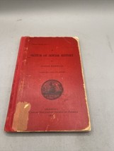 A Sketch of Jewish History  By Gustav Karpeles Vintage 1897 Very Rare - $29.69