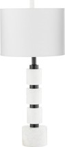 Table Lamp CYAN DESIGN HYDRA 1-Light Off-White Gunmetal Gray Linen Shade... - $844.00