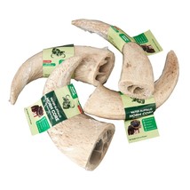 Water Buffalo Horn Core Dog Chews - Natural &amp; Crunchy Dental Treat for Dogs - £19.20 GBP