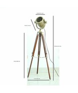Lampada da tavolo con lampada da tavolo in ottone anticato con treppiede... - €230,24 EUR