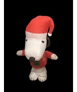 Gemmy Peanuts Snoopy Santa Hat Airblown Inflatable LED 3.5Ft Outdoor 168497 - €53,12 EUR