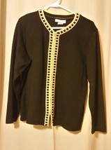 C.D. Petites * Woman * Size M * Long Sleeve * *Zipper Down* Top Sweater. B13/ - $7.85