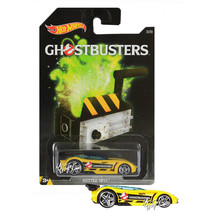 2016 Hot Wheels Ghostbusters 1:64 Die Cast Car 3/8 Yellow Roadster BATTLE SPEC - £15.97 GBP