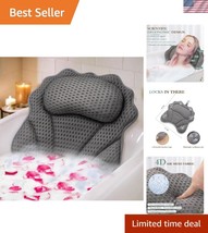 Soft and Supportive Bathtub Pillow with Ergonomic Design &amp; Quick Drying - $46.50