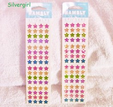 Sheets of Foil Star Stickers - Scrapbooking Gifts Letters Birthdays - $2.99