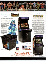 ArcadePC Multi Game System Flyer Original 8.5&quot; x 11&quot; Street Fighter Classics - £28.23 GBP